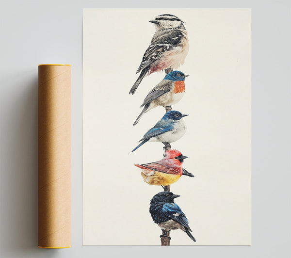Bluebird Branch Symphony Print