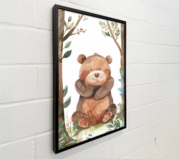 Brown Bear In The Woods