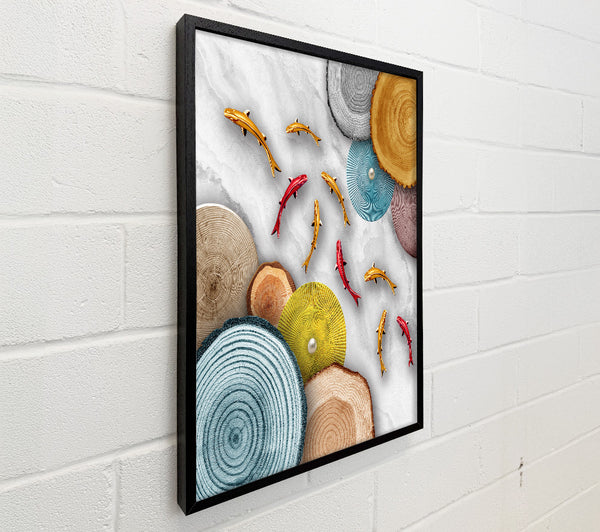 Colourful Fish Swimming Around