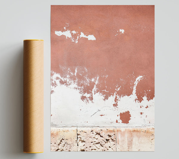 Dusty Rose Wall Giclee Print