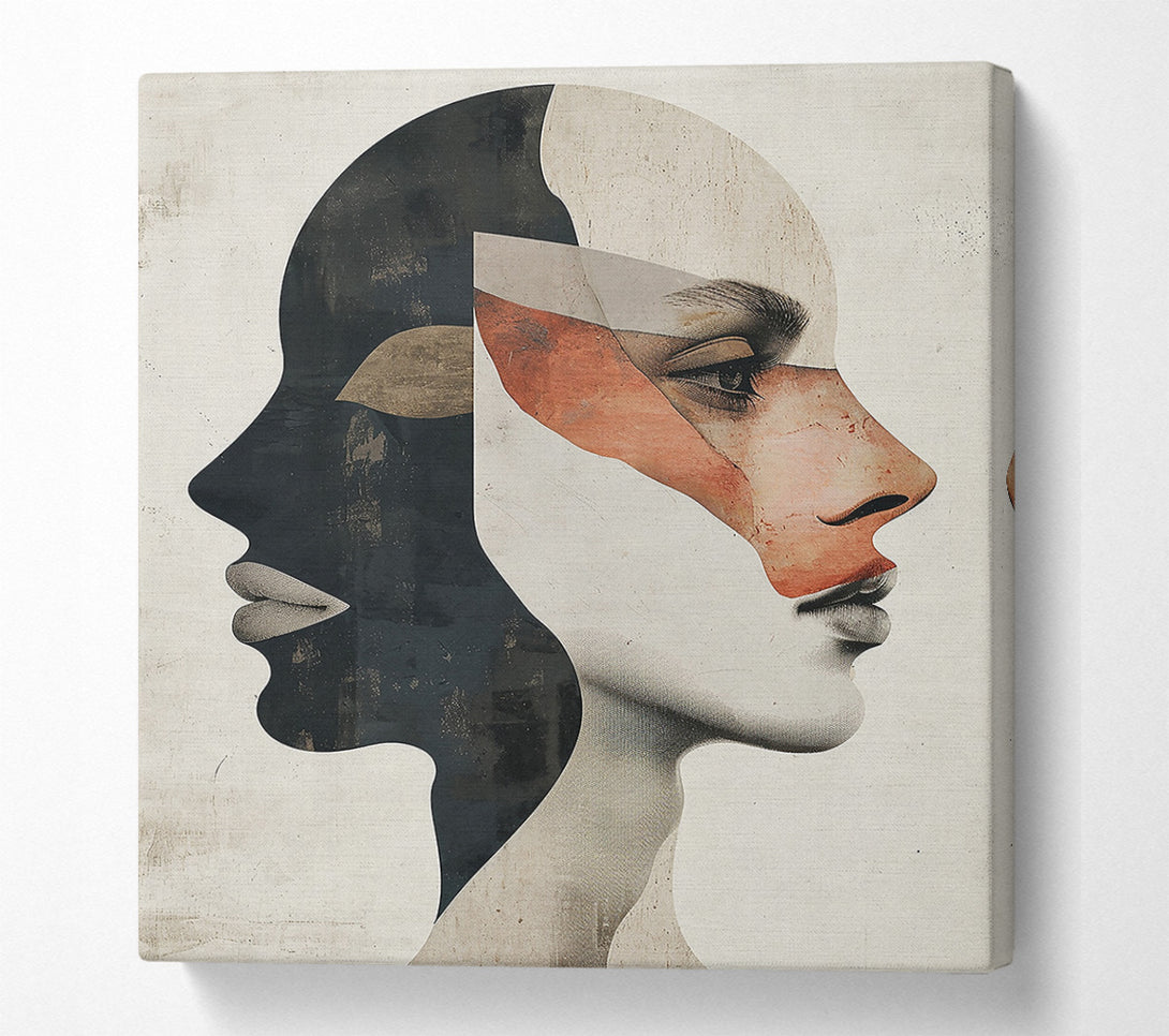  A Canvas Print of The Rusty Gaze Canvas Print