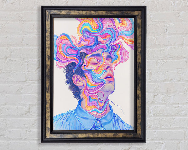 Consciousness Framed Print