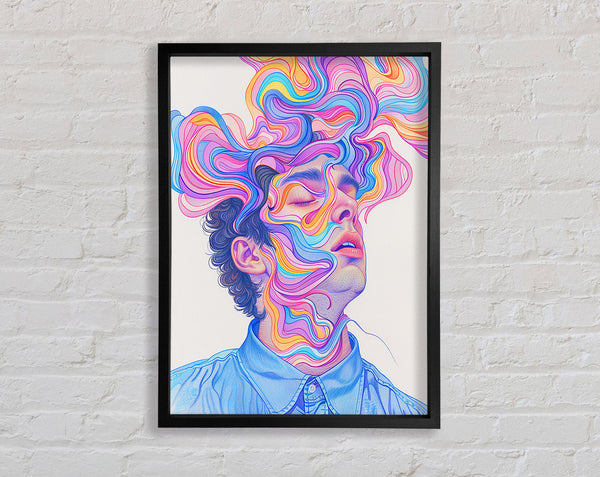 Consciousness Framed Print