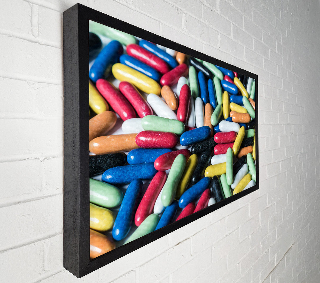  A Canvas Print of Blue Licorice Dreams Canvas Art