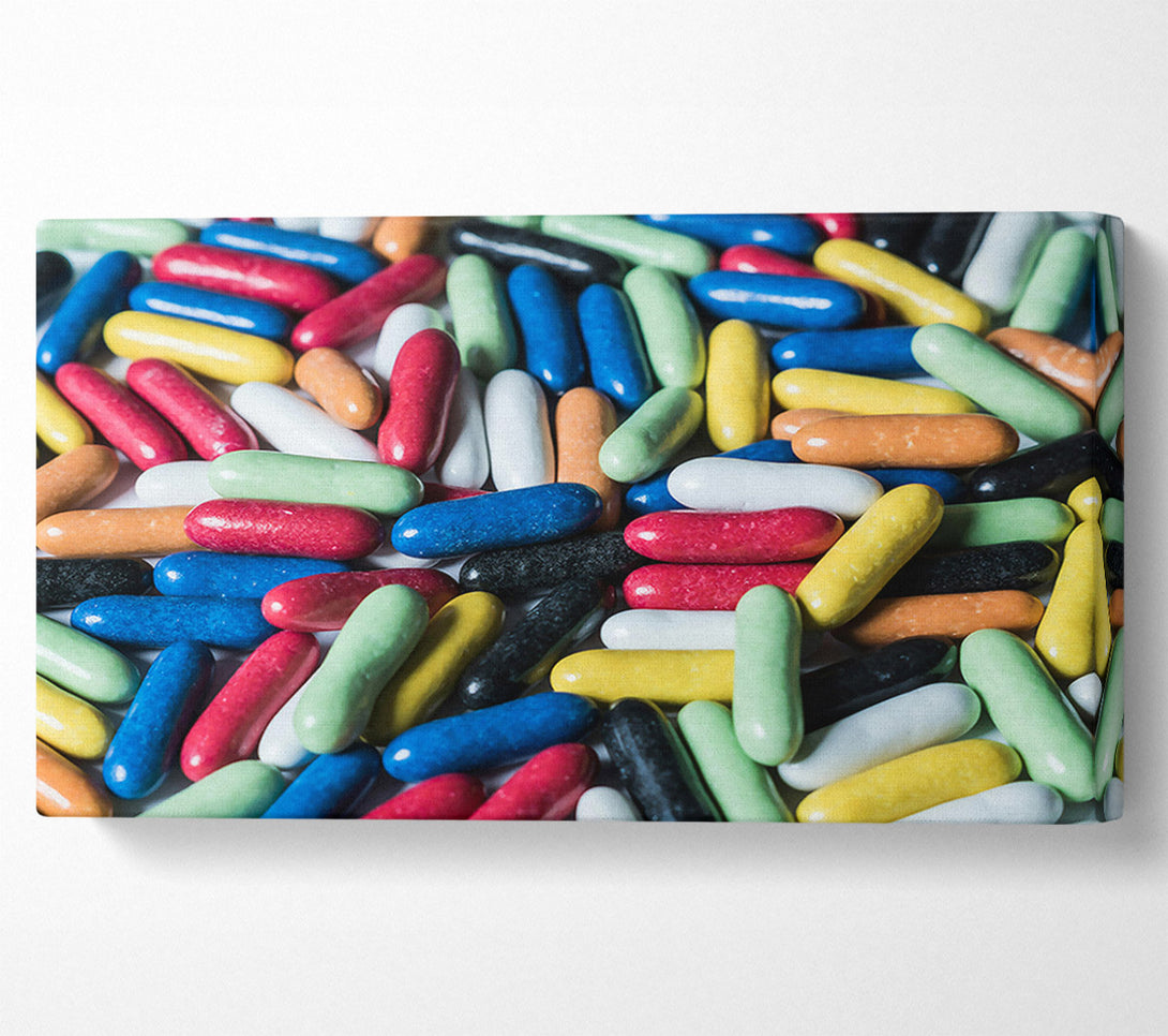  A Canvas Print of Blue Licorice Dreams Canvas Art