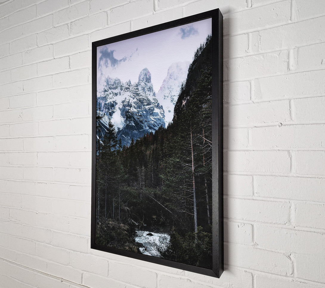  A Canvas Print of Blue Mountain Creek Canvas Wall Art
