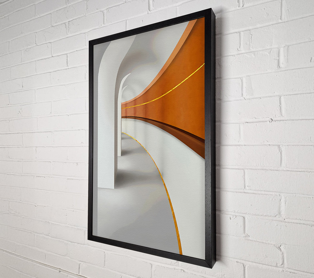  A Canvas Print of Corridor Of Light Canvas Print