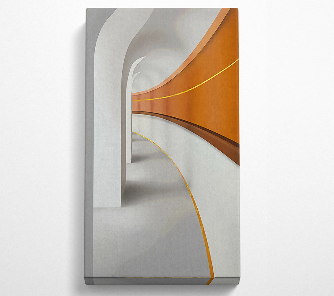  A Canvas Print of Corridor Of Light Canvas Print