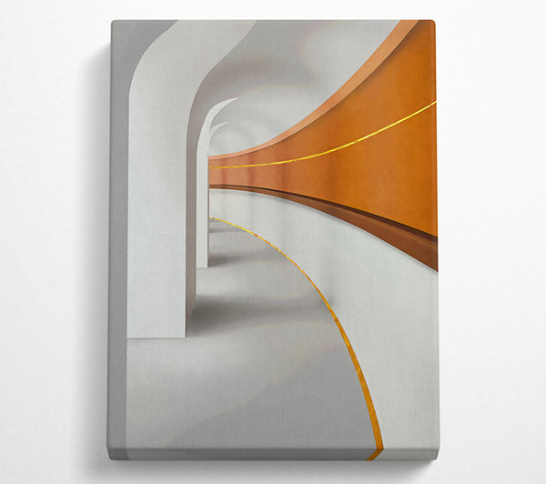  A Canvas Print of Corridor Of Light Canvas Print