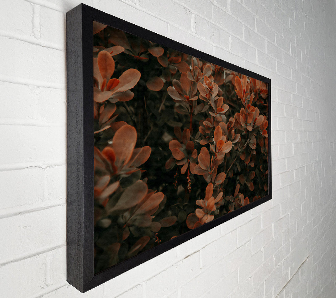  A Canvas Print of Copper Leaf Whisper Canvas Art