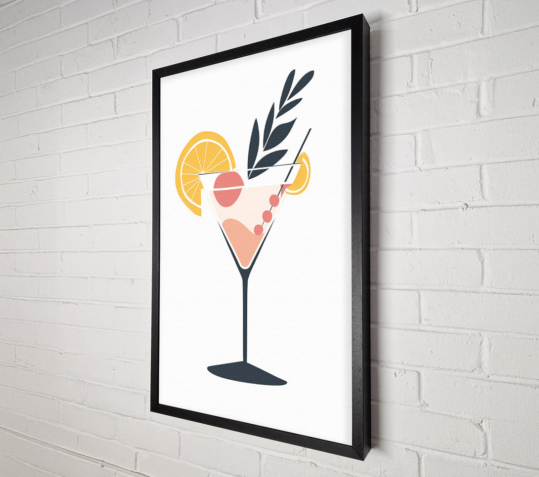  A Canvas Print of Cosmopolitan Cocktail Canvas Art