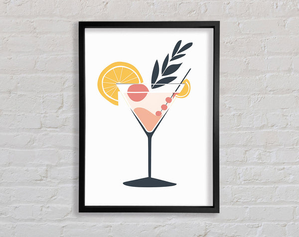 Cosmopolitan Cocktail Framed Print