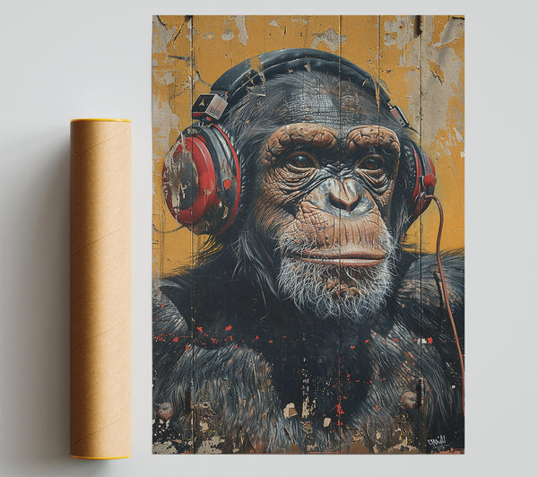 Red-Eared Listener Poster