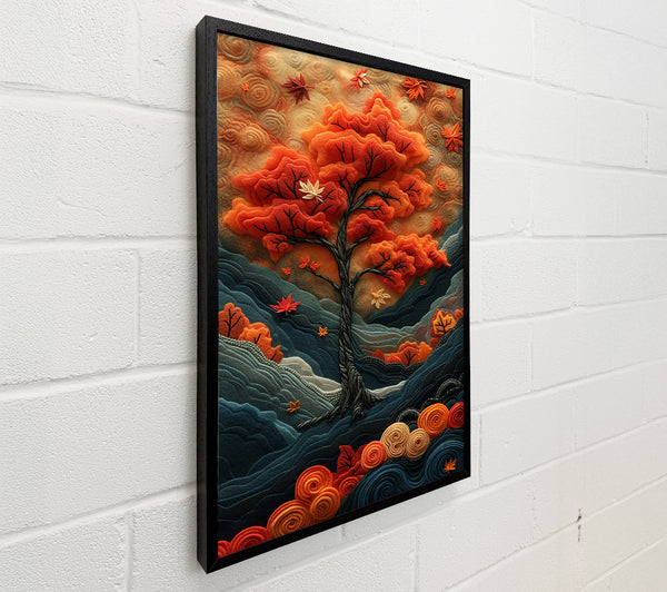 Orange Autumn Dreamscape