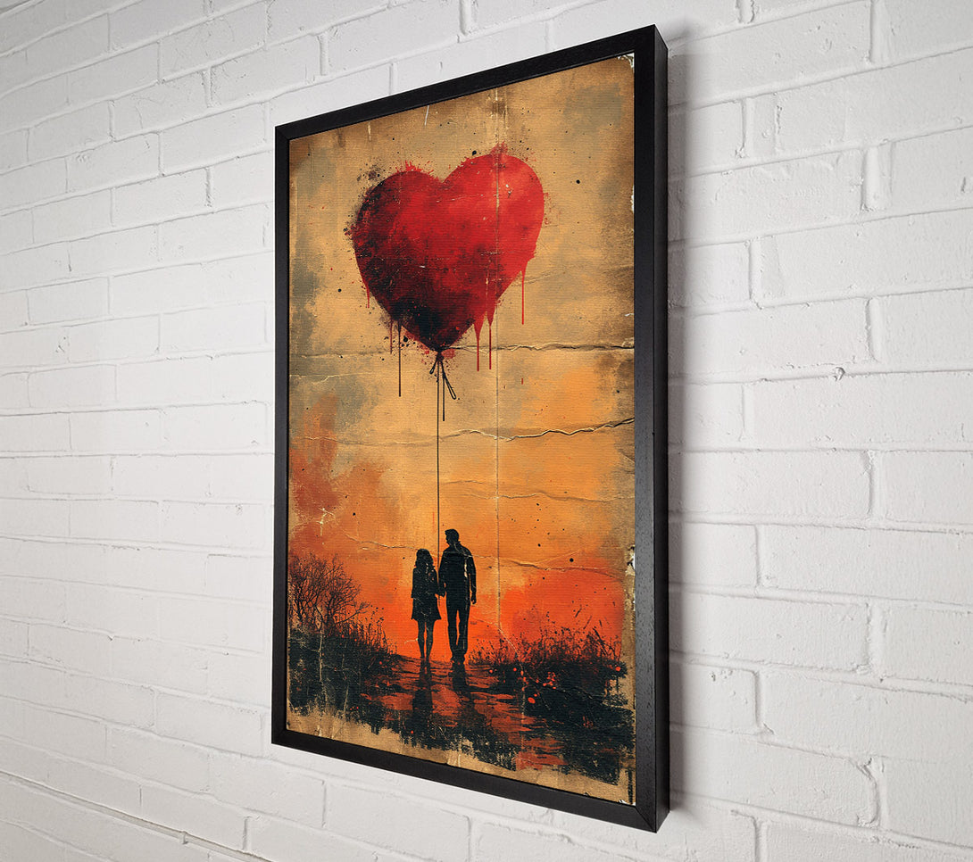  A Canvas Print of Couple Love Canvas Art