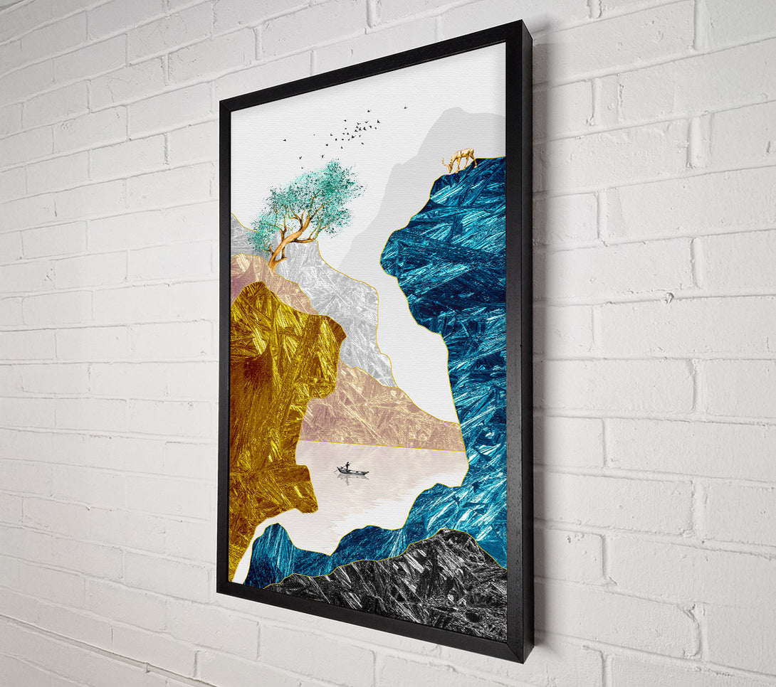  A Canvas Print of Cove Canvas Print