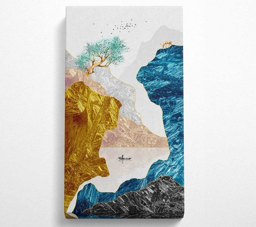 A Canvas Print of Cove Canvas Print