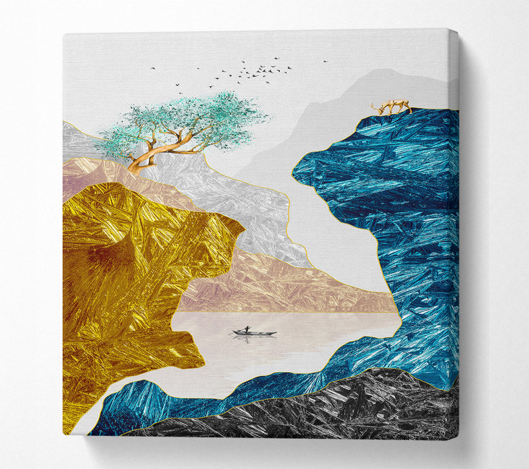  A Canvas Print of Cove Canvas Print