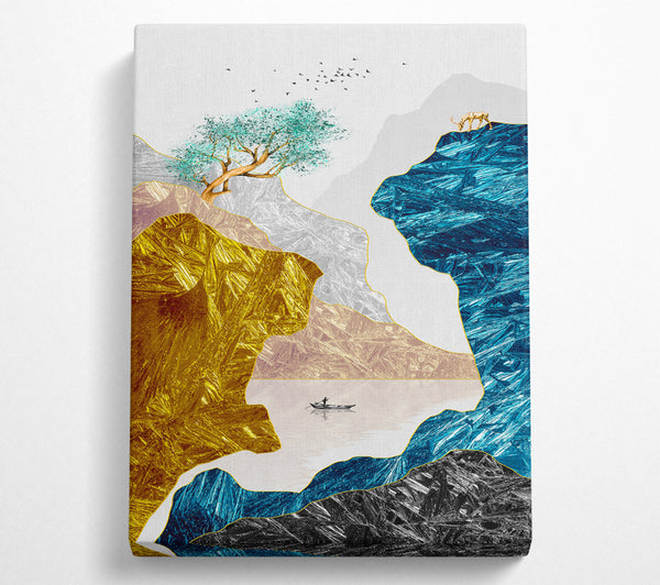  A Canvas Print of Cove Canvas Print