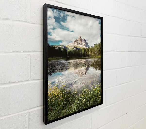 Green Mountain Reflection