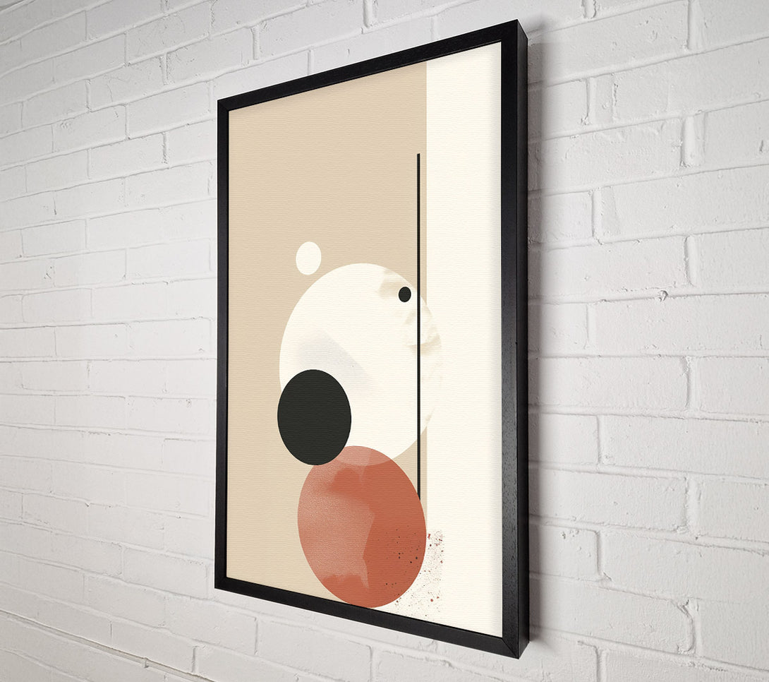  A Canvas Print of Terracotta Sphere Dreams Canvas Print