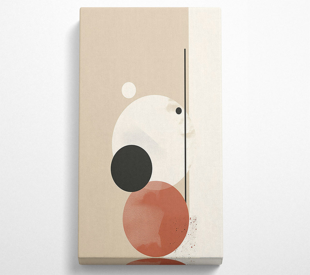  A Canvas Print of Terracotta Sphere Dreams Canvas Print