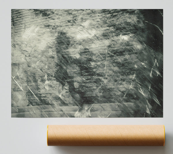 Grey Ghostly Memory Giclee Print