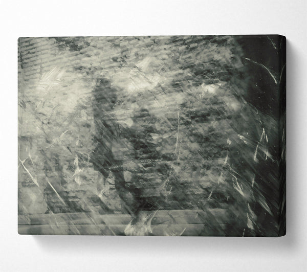  A Canvas Print of Grey Ghostly Memory Canvas Wall Art