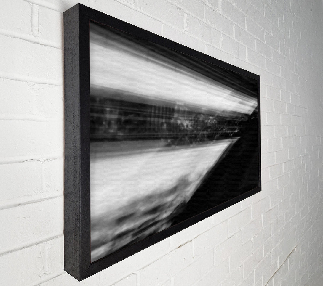  A Canvas Print of White Light Blur Canvas Art
