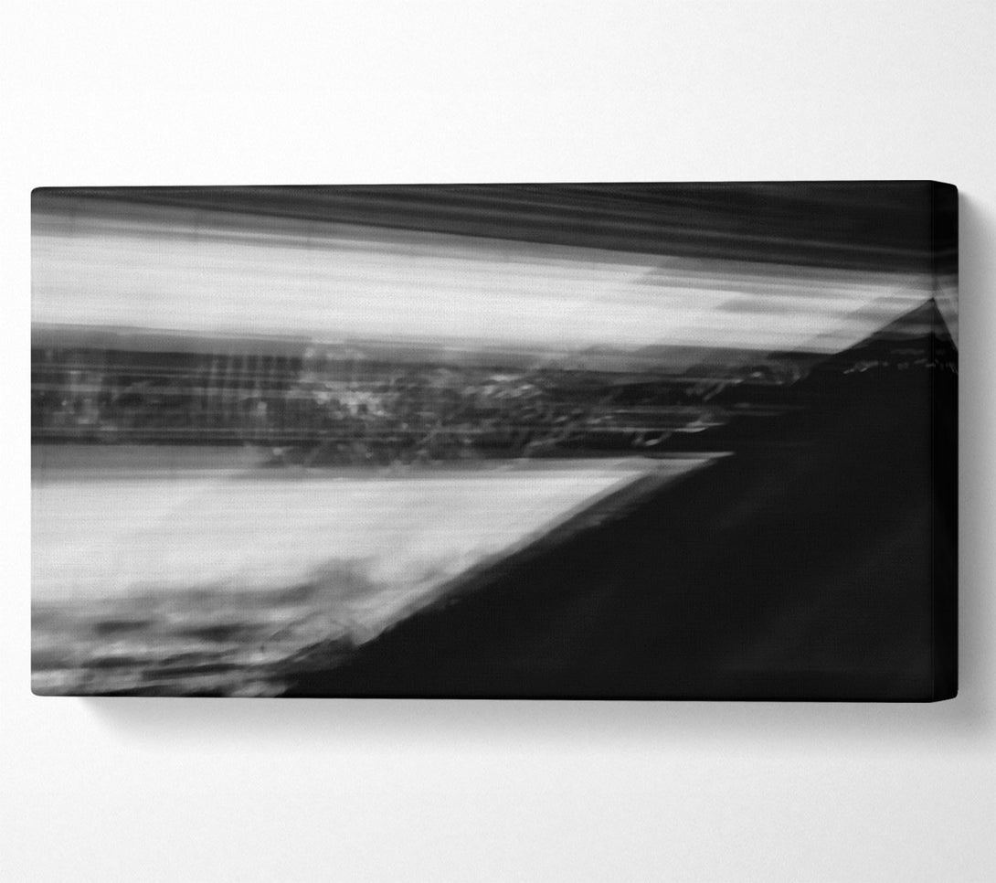  A Canvas Print of White Light Blur Canvas Art