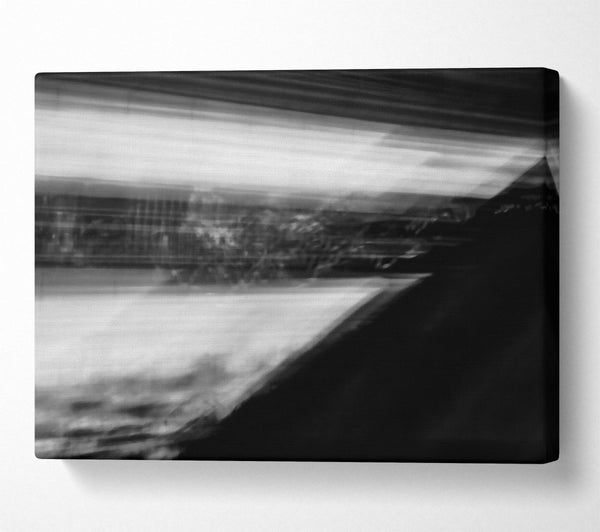  A Canvas Print of White Light Blur Canvas Art