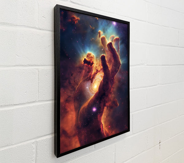 Cosmic Orange Hand