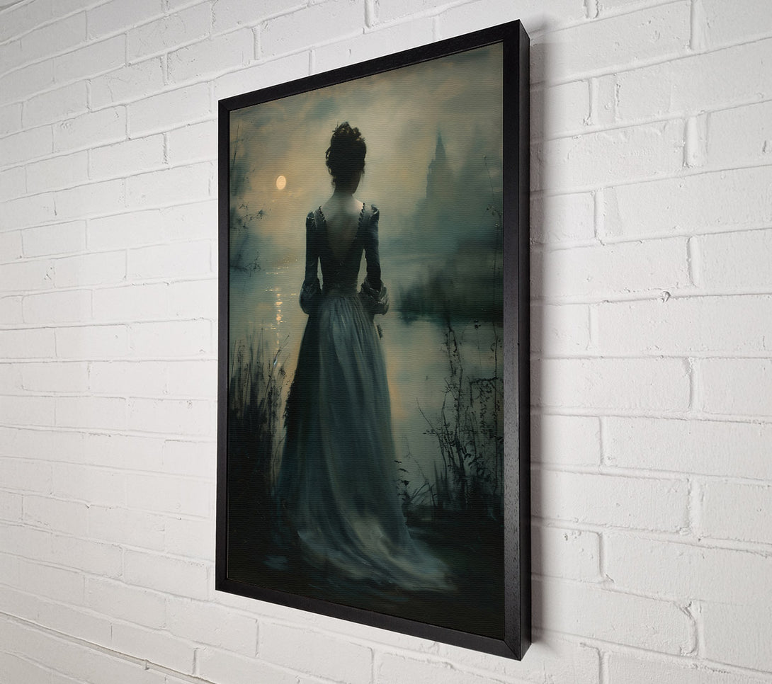  A Canvas Print of Azure Twilight Reverie Canvas Art