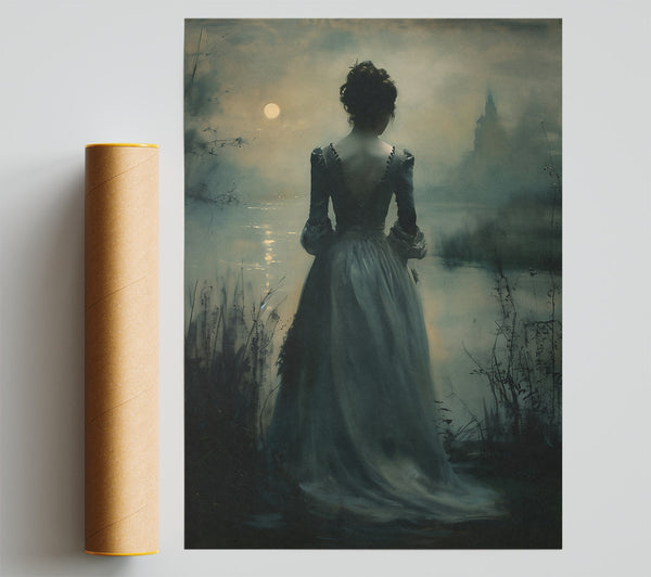 Azure Twilight Reverie Giclee Print
