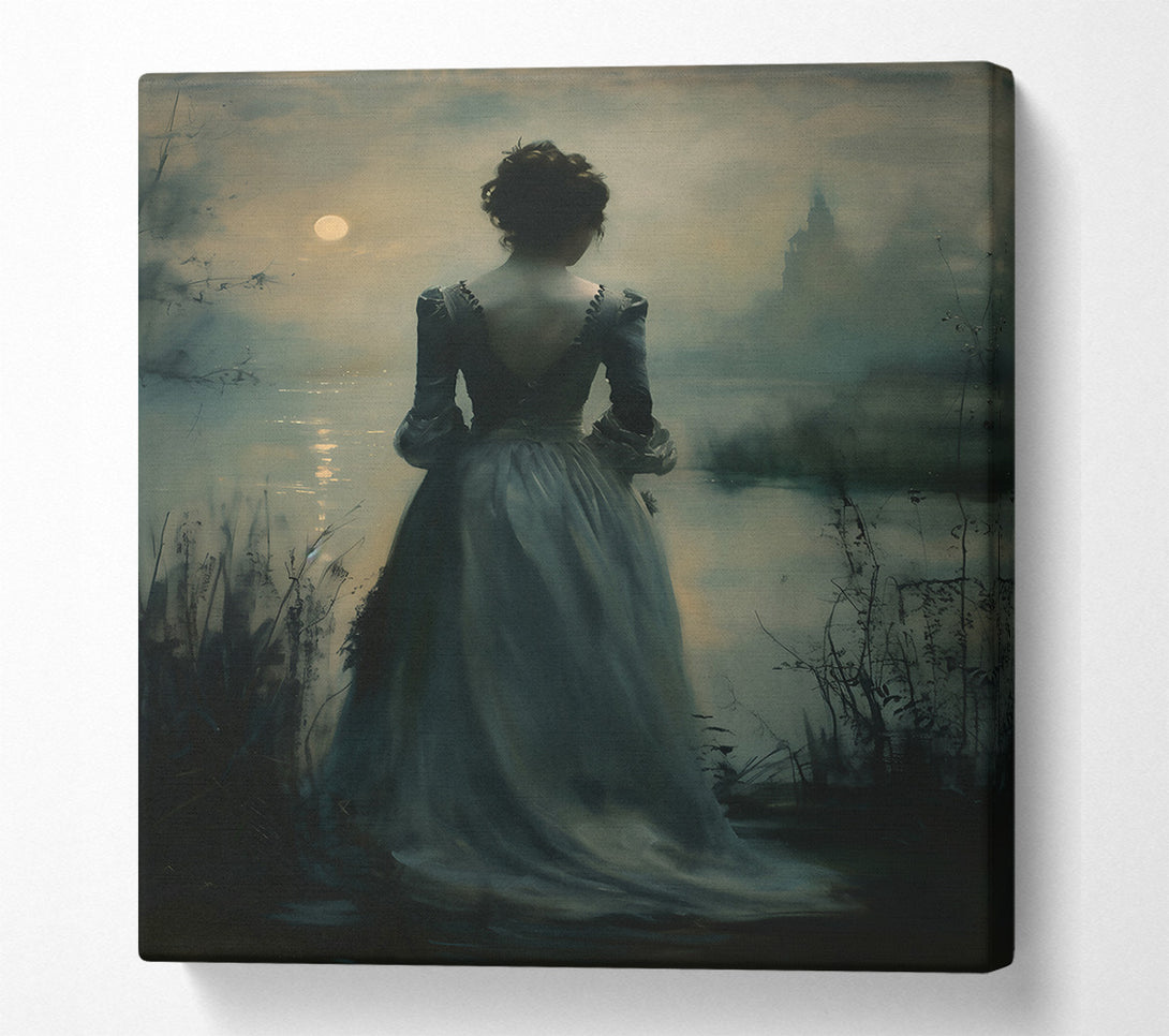  A Canvas Print of Azure Twilight Reverie Canvas Art
