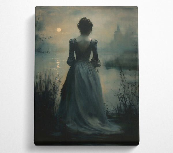  A Canvas Print of Azure Twilight Reverie Canvas Art