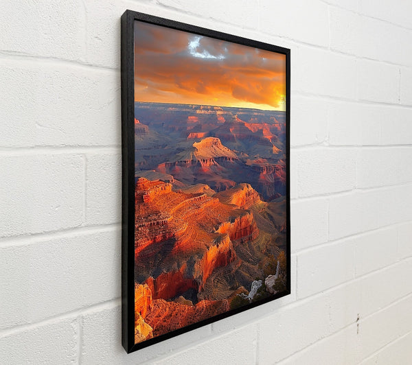 Golden Canyon Sunset
