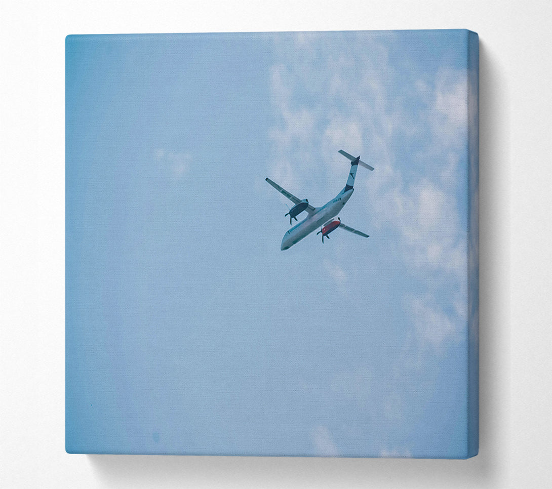  A Canvas Print of Blue Sky Flight Canvas Wall Art