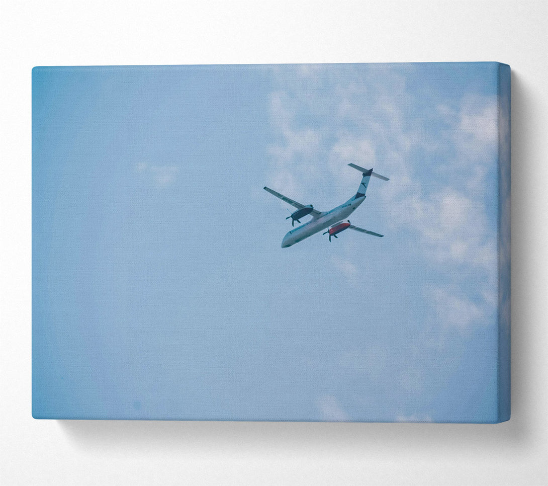  A Canvas Print of Blue Sky Flight Canvas Wall Art