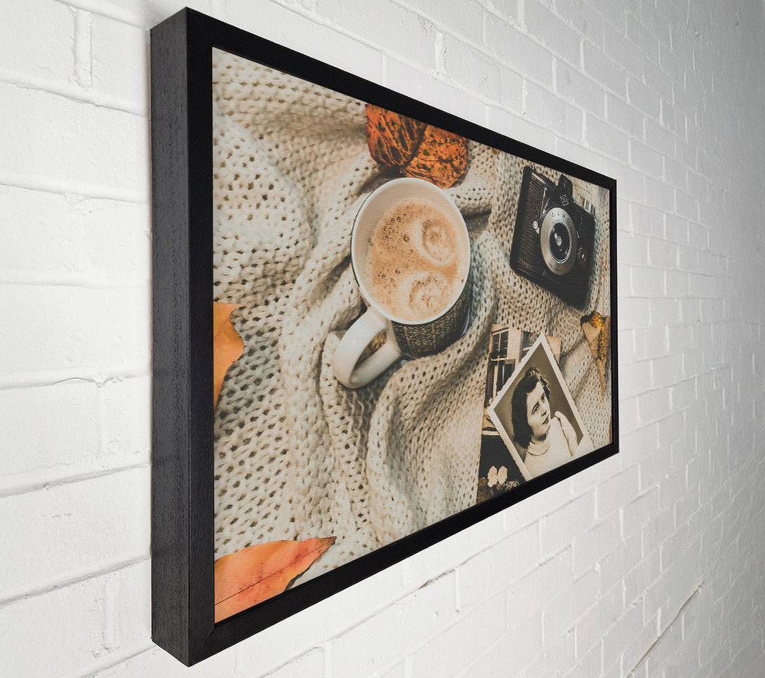  A Canvas Print of Creamy Autumn Memories Canvas Wall Art
