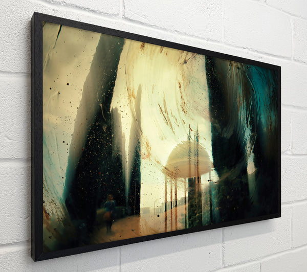 Teal Through The Glass
