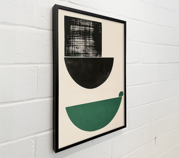 Emerald Abstract Forms