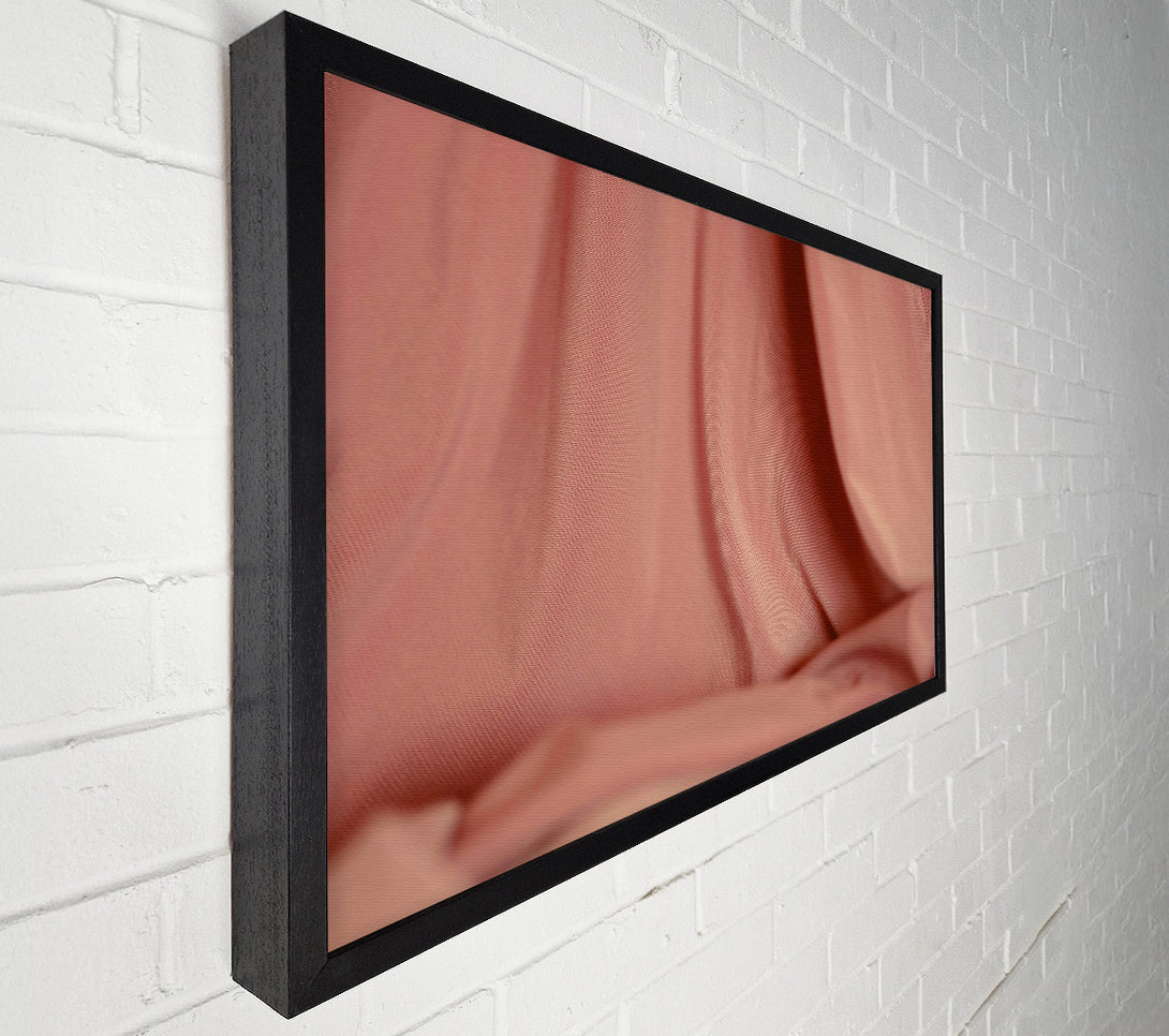  A Canvas Print of Rose-Tinted Folds Canvas Wall Art