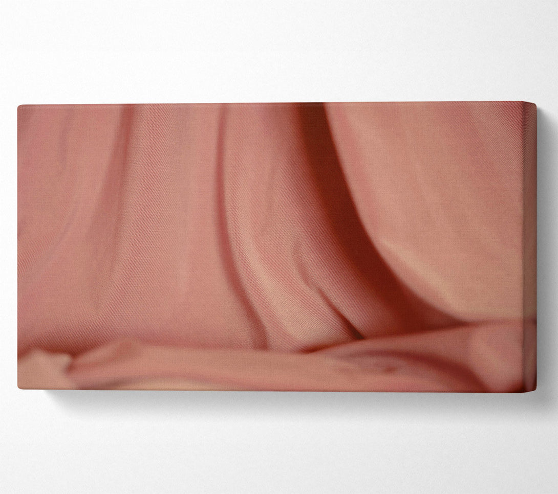 A Canvas Print of Rose-Tinted Folds Canvas Wall Art