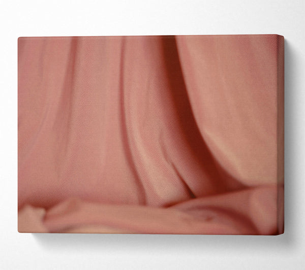  A Canvas Print of Rose-Tinted Folds Canvas Wall Art