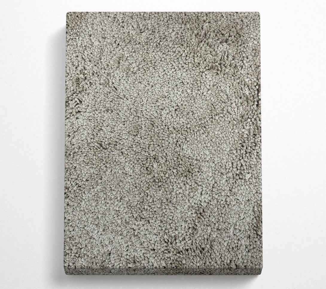  A Canvas Print of Silver Shaggy Texture Canvas Print