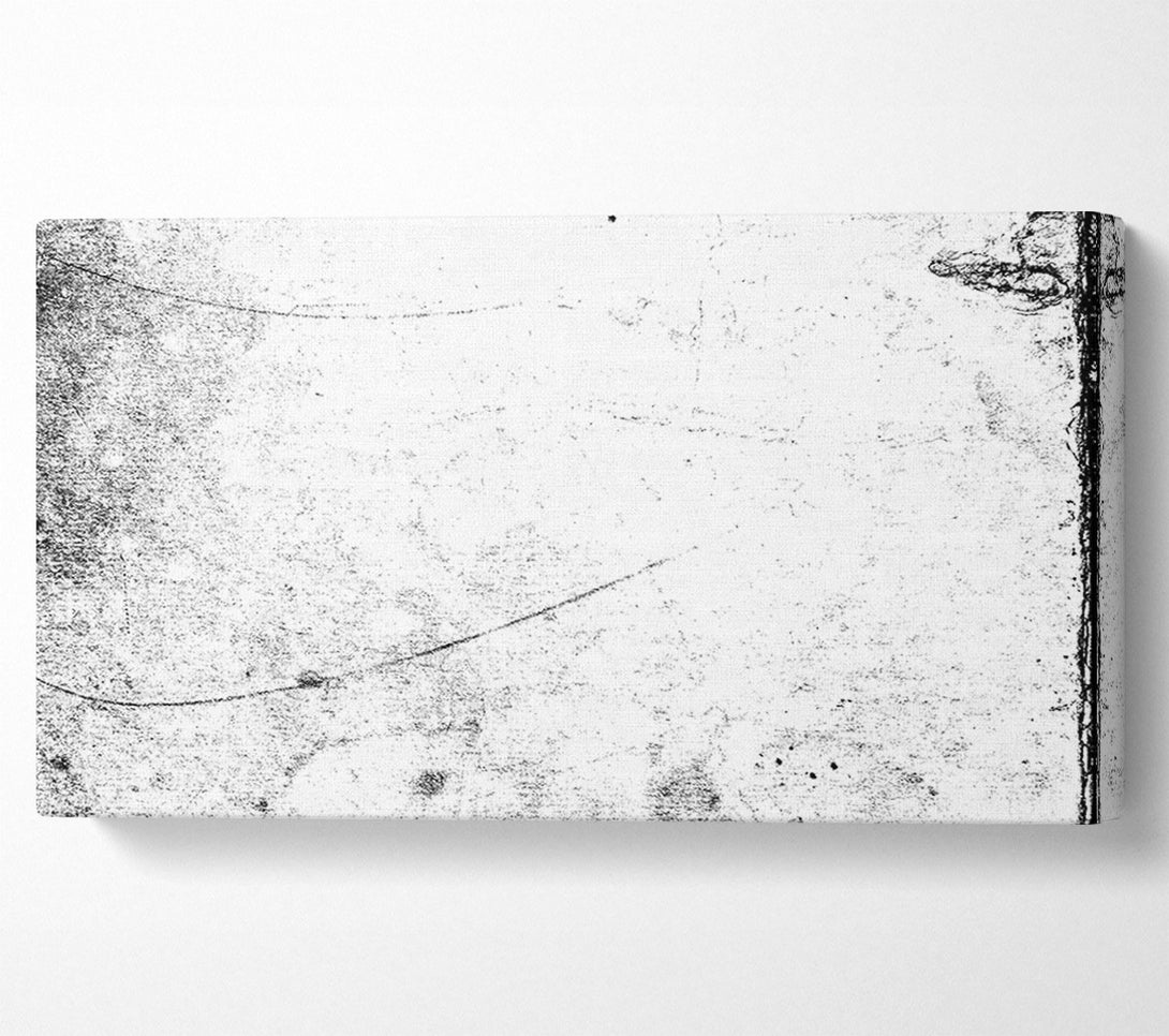  A Canvas Print of White Noise Textures Canvas Wall Art