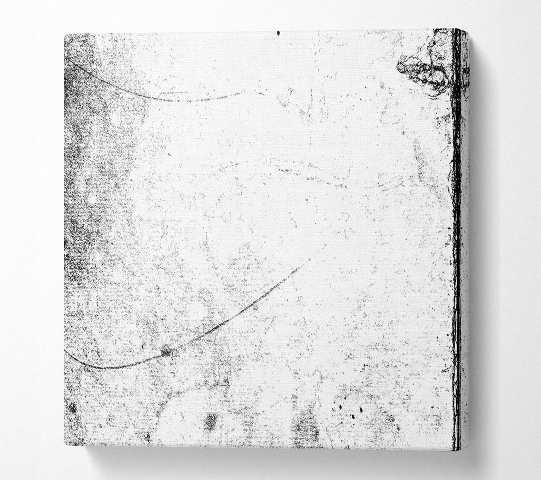  A Canvas Print of White Noise Textures Canvas Wall Art