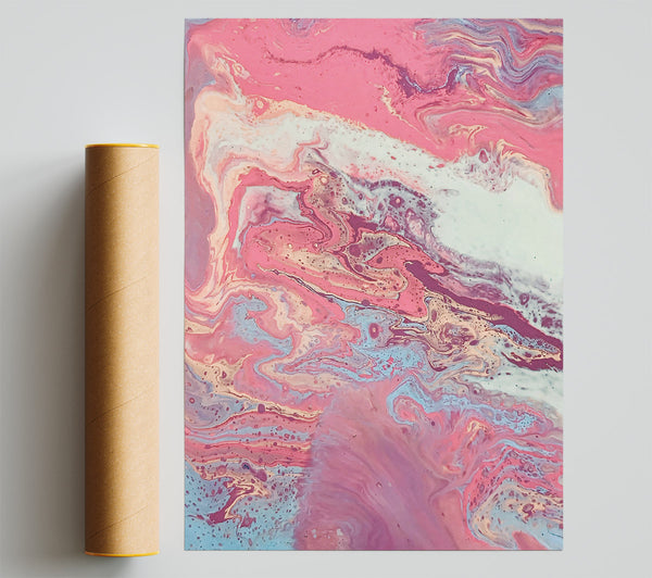 Pink Swirl Dreamscape Print