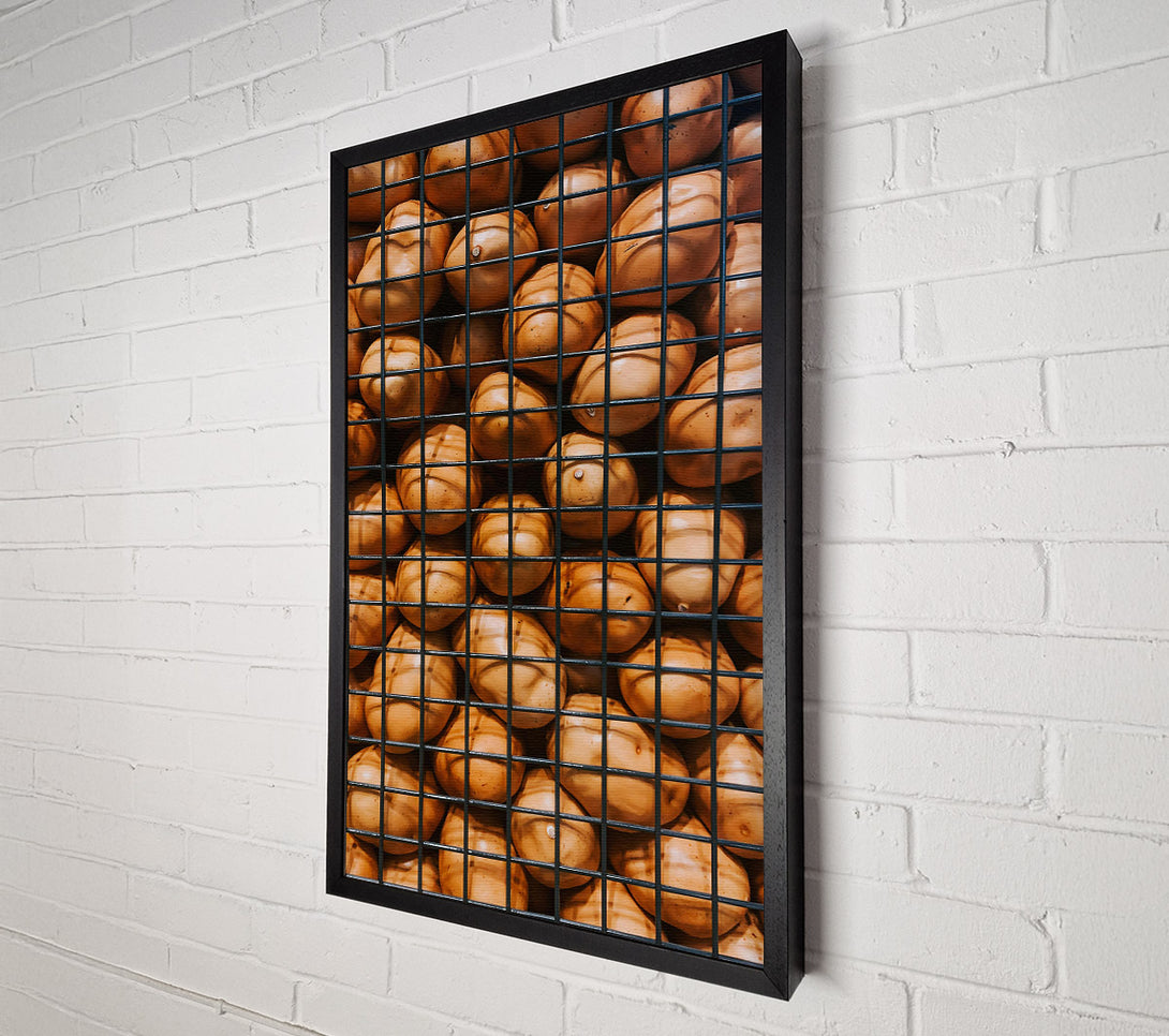  A Canvas Print of Golden Cage Of Plenty Canvas Print